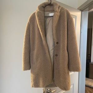 Aritzia Teddy Coat XS